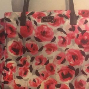 🥀♠️Kate Spade rose tote bag rose ♠️🥀